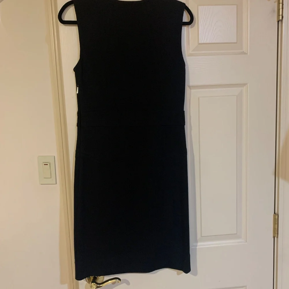 Tory Burch Black Sleeveless Knit Dress sz S
